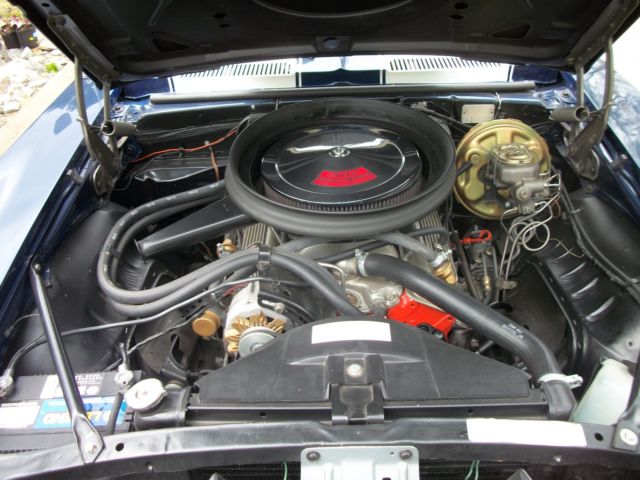 1969 Blue Chevrolet Camaro