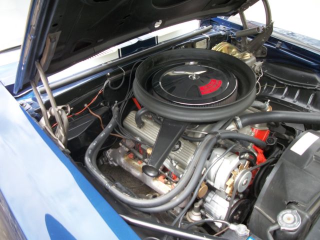 1969 Blue Chevrolet Camaro