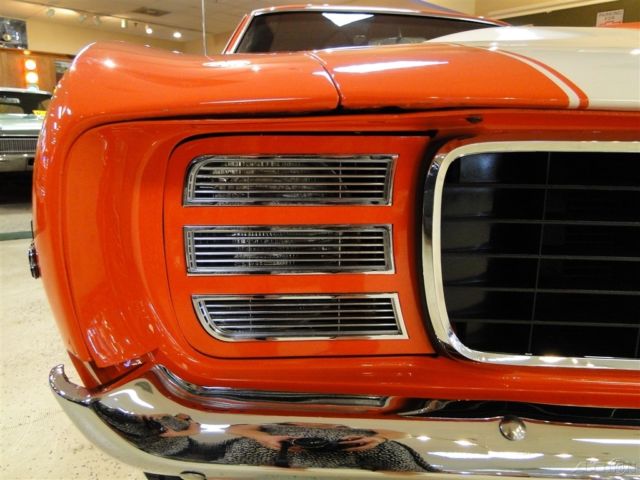 1969 Orange Chevrolet Camaro