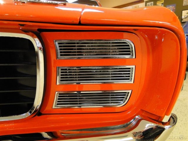 1969 Orange Chevrolet Camaro