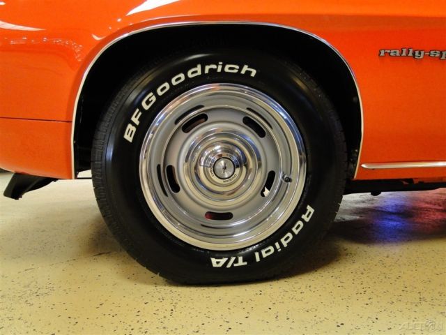 1969 Orange Chevrolet Camaro