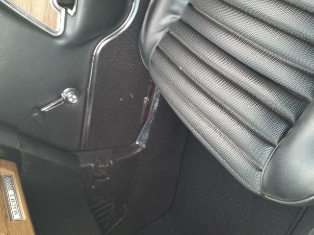 1969 Red Ford Mustang