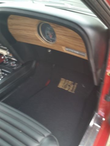 1969 Red Ford Mustang