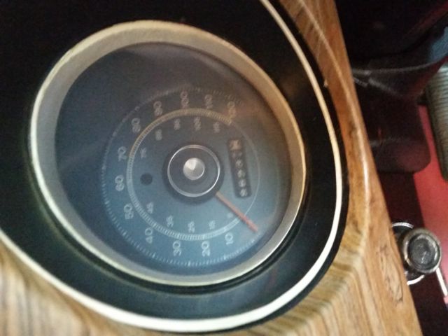 1969 Red Ford Mustang