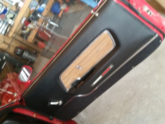 1969 Red Ford Mustang