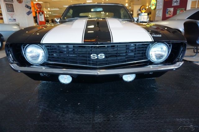 1969 Black Chevrolet Camaro