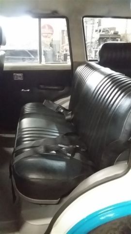 1969 SKY BLUE & ARCTIC WHITE Toyota Land Cruiser 4 DOOR