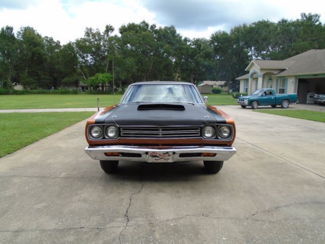 1969 Copper Bronze Plymouth Road Runner Coupe