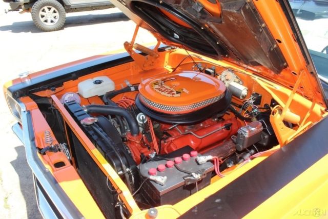 1969 Orange Plymouth Road Runner Convertible