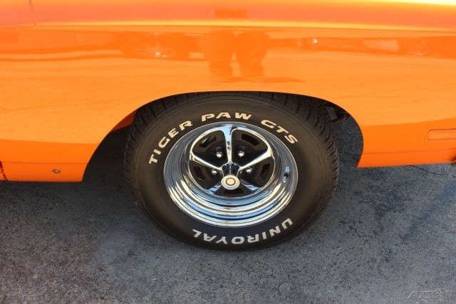 1969 Orange Plymouth Road Runner Convertible