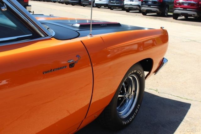 1969 Orange Plymouth Road Runner Convertible