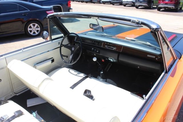 1969 Orange Plymouth Road Runner Convertible