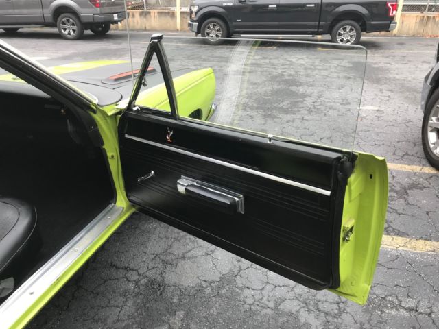 1969 Sublime green Plymouth Road Runner 2dr Sedan