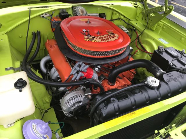 1969 Sublime green Plymouth Road Runner 2dr Sedan