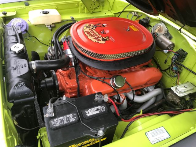 1969 Sublime green Plymouth Road Runner 2dr Sedan