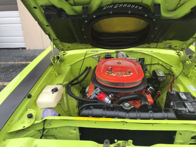 1969 Sublime green Plymouth Road Runner 2dr Sedan