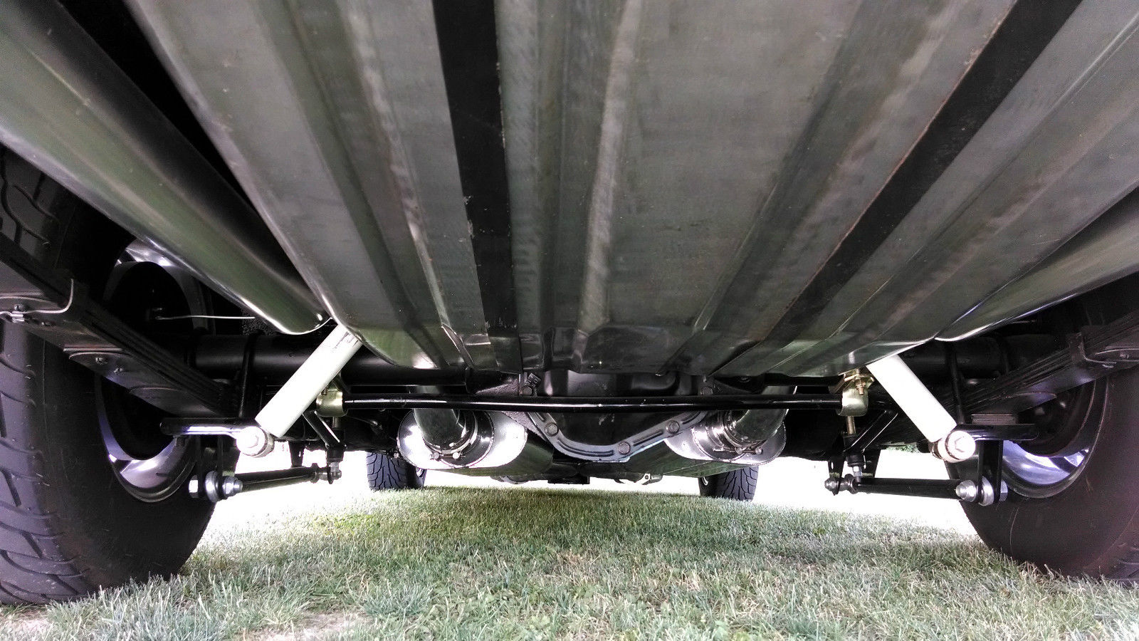 1969 Black and Gray Plymouth Road Runner post