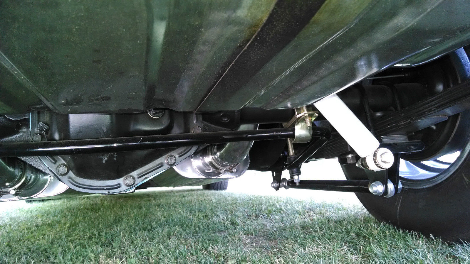 1969 Black and Gray Plymouth Road Runner post