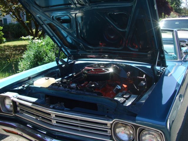 1969 Yellow Plymouth Road Runner Convertible
