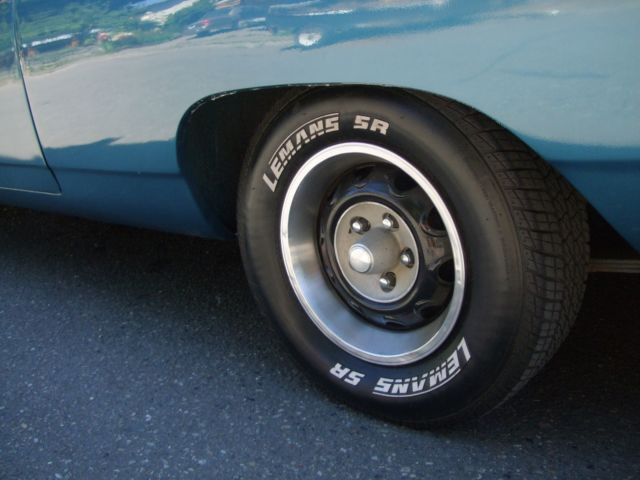1969 Yellow Plymouth Road Runner Convertible