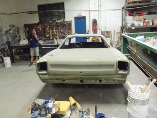 1969 Green Plymouth Road Runner Coupe