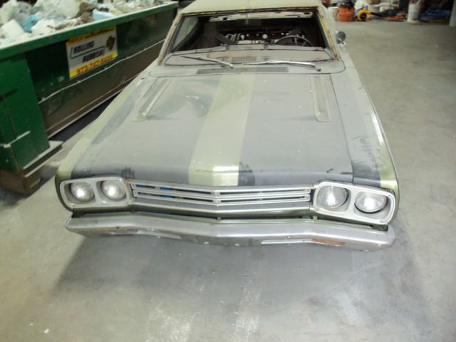 1969 Green Plymouth Road Runner Coupe