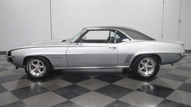 1969 Silver Chevrolet Camaro