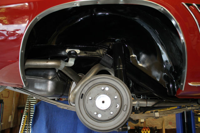 1969 Red Chevrolet Camaro RS Convertible