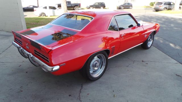 1969 Red Chevrolet Camaro Coupe