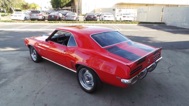 1969 Red Chevrolet Camaro Coupe