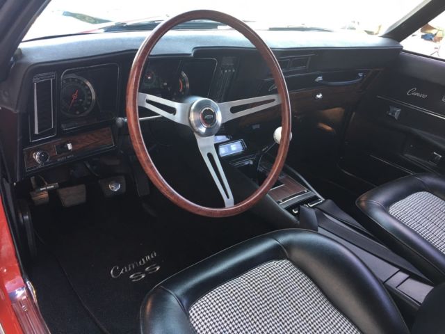1969 Red Chevrolet Camaro Coupe