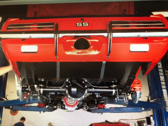 1969 Red Chevrolet Camaro Coupe