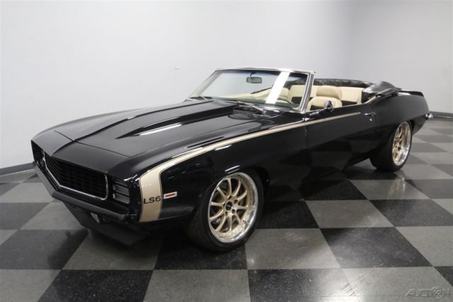 1969 Black Chevrolet Camaro