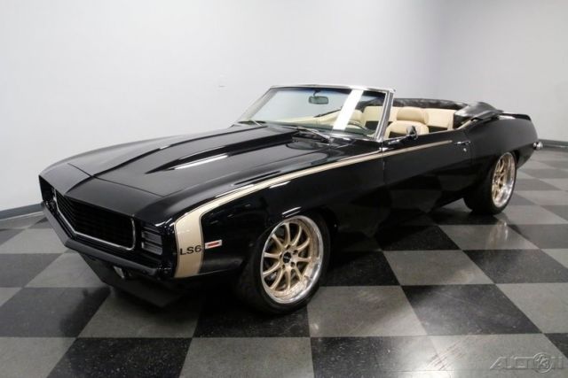 1969 Black Chevrolet Camaro