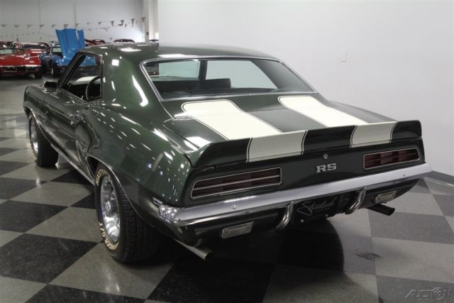 1969 Blue Chevrolet Camaro