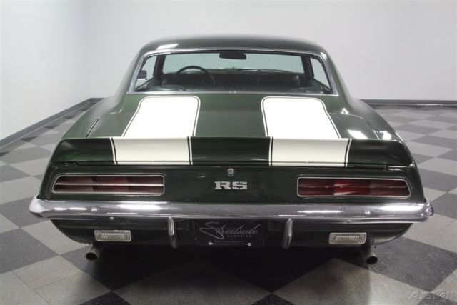 1969 Blue Chevrolet Camaro