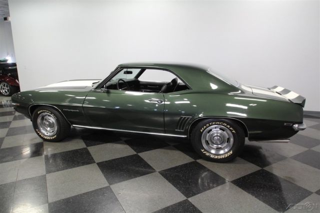 1969 Blue Chevrolet Camaro