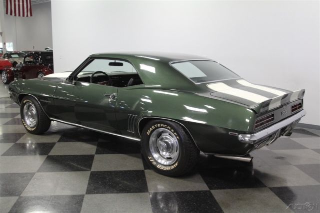 1969 Blue Chevrolet Camaro