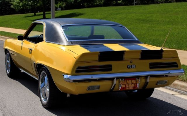 1969 Yellow Chevrolet Camaro Coupe