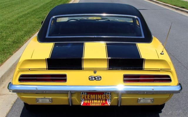 1969 Yellow Chevrolet Camaro Coupe