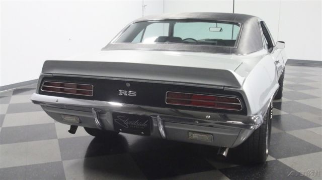 1969 Silver Chevrolet Camaro