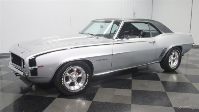 1969 Silver Chevrolet Camaro