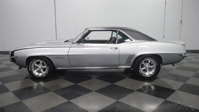 1969 Silver Chevrolet Camaro