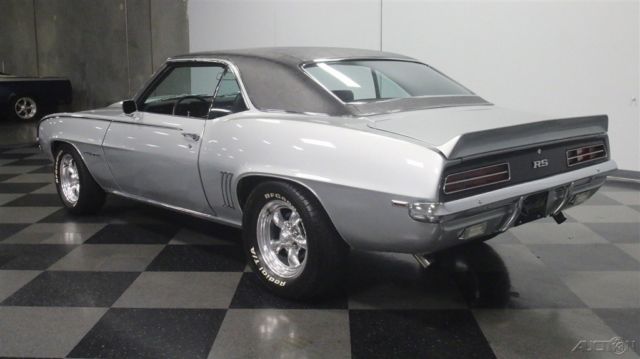 1969 Silver Chevrolet Camaro
