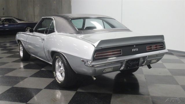 1969 Silver Chevrolet Camaro