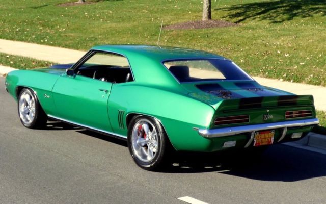 1969 Red Chevrolet Camaro Coupe