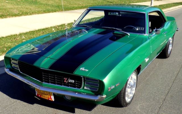 1969 Red Chevrolet Camaro Coupe