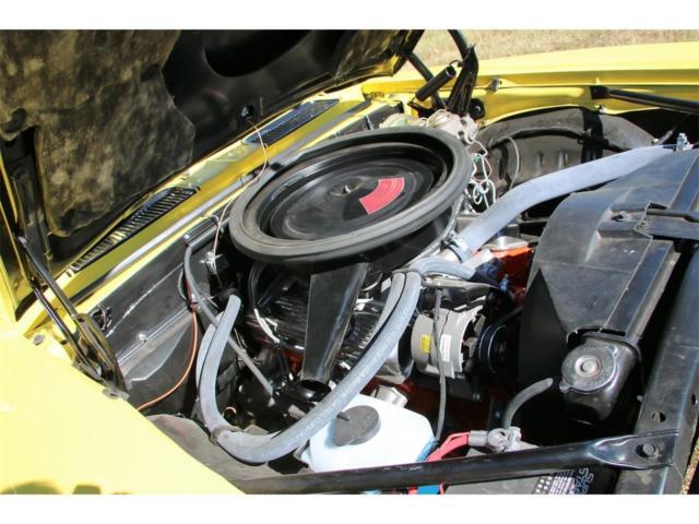 1969 Yellow Chevrolet Camaro Coupe