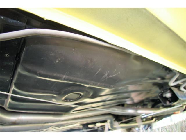 1969 Yellow Chevrolet Camaro Coupe