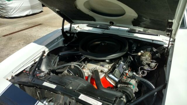 1969 White Chevrolet Camaro Coupe